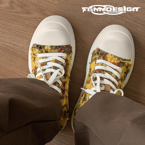 Slip-Resistant Canvas Sneakers