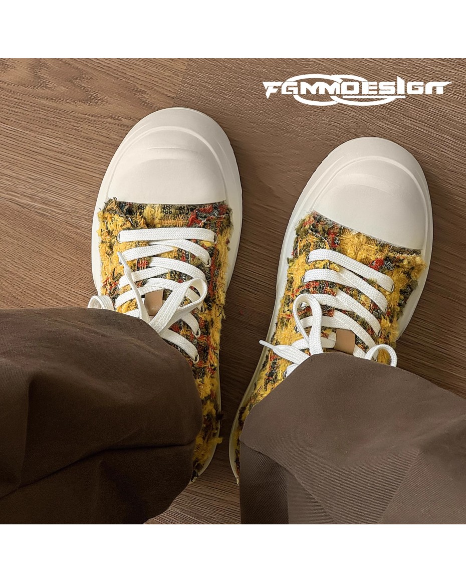 Slip-Resistant Canvas Sneakers