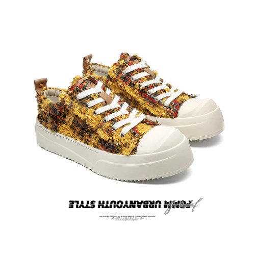 Slip-Resistant Canvas Sneakers