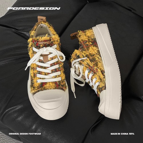 Slip-Resistant Canvas Sneakers