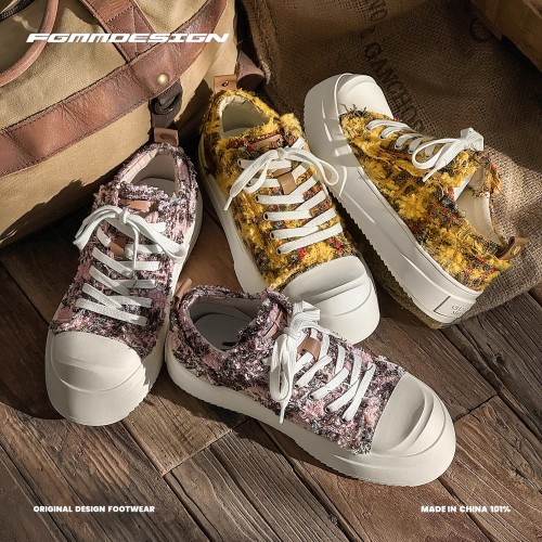 Slip-Resistant Canvas Sneakers