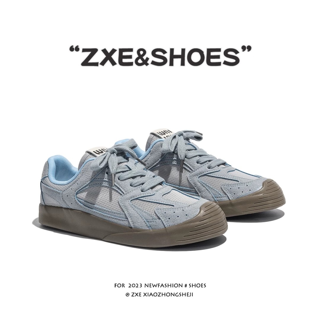 ZXE VelcroFlex Easy-On Chunky Sneakers