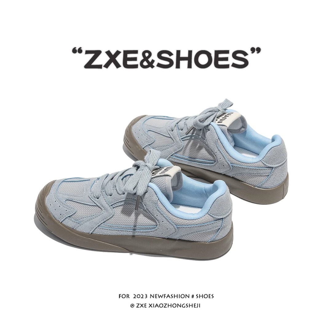 ZXE VelcroFlex Easy-On Chunky Sneakers