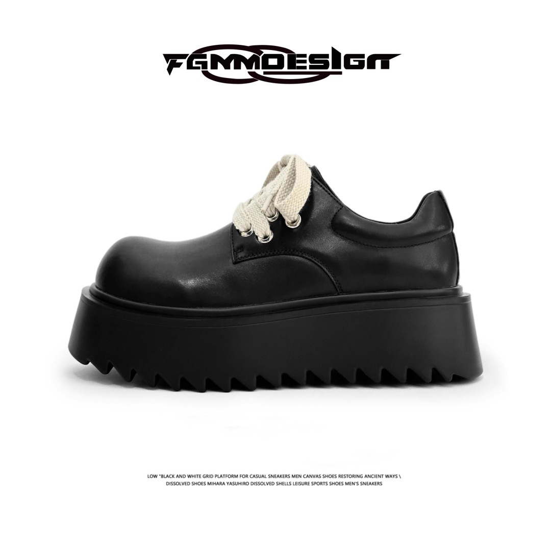  Lace-Up Leather Derby
