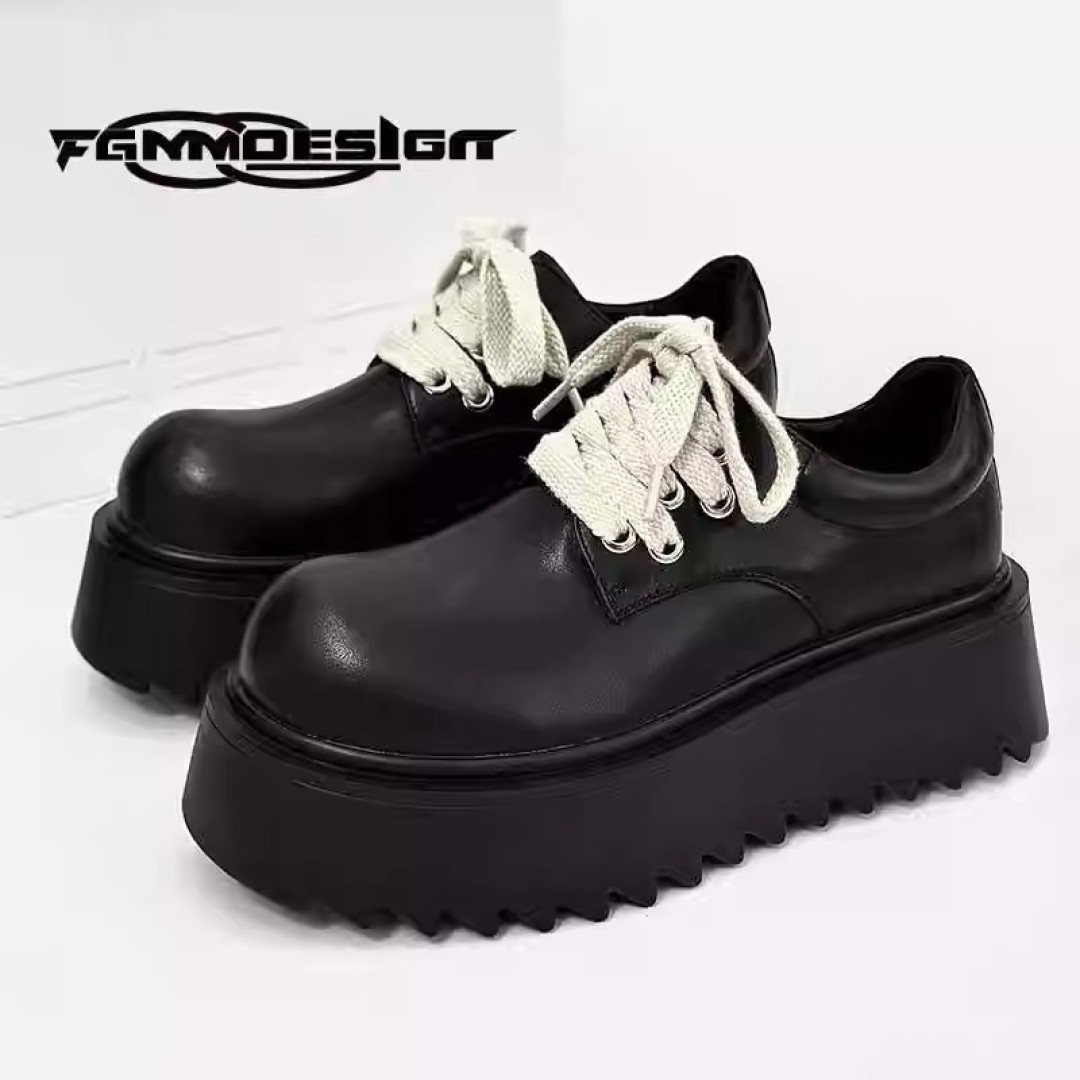  Lace-Up Leather Derby
