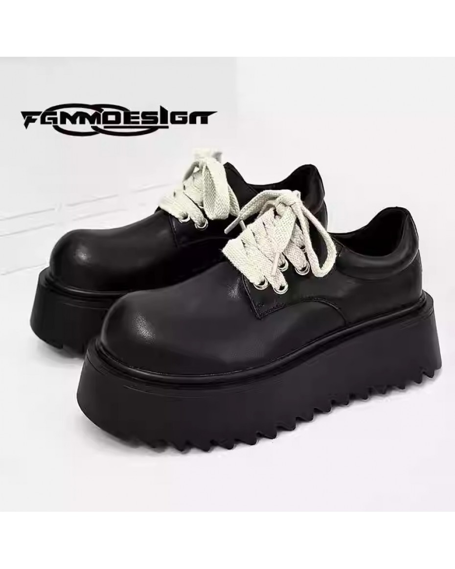  Lace-Up Leather Derby