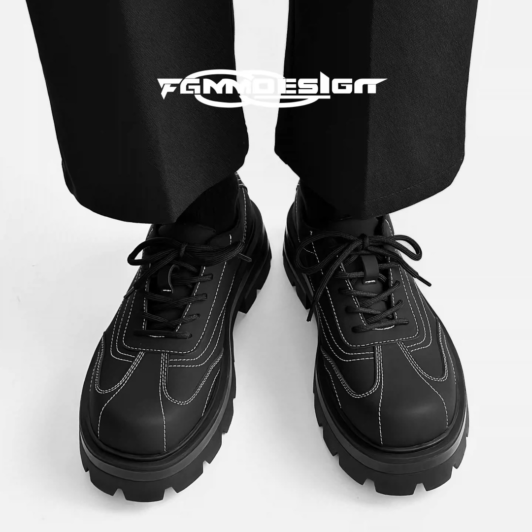 Sleek Cap-Toe Derby