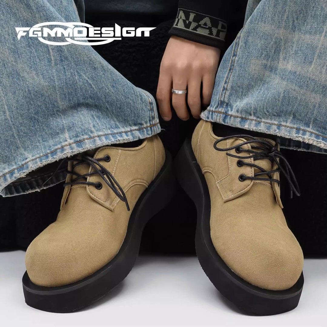 Premium Leather Derby